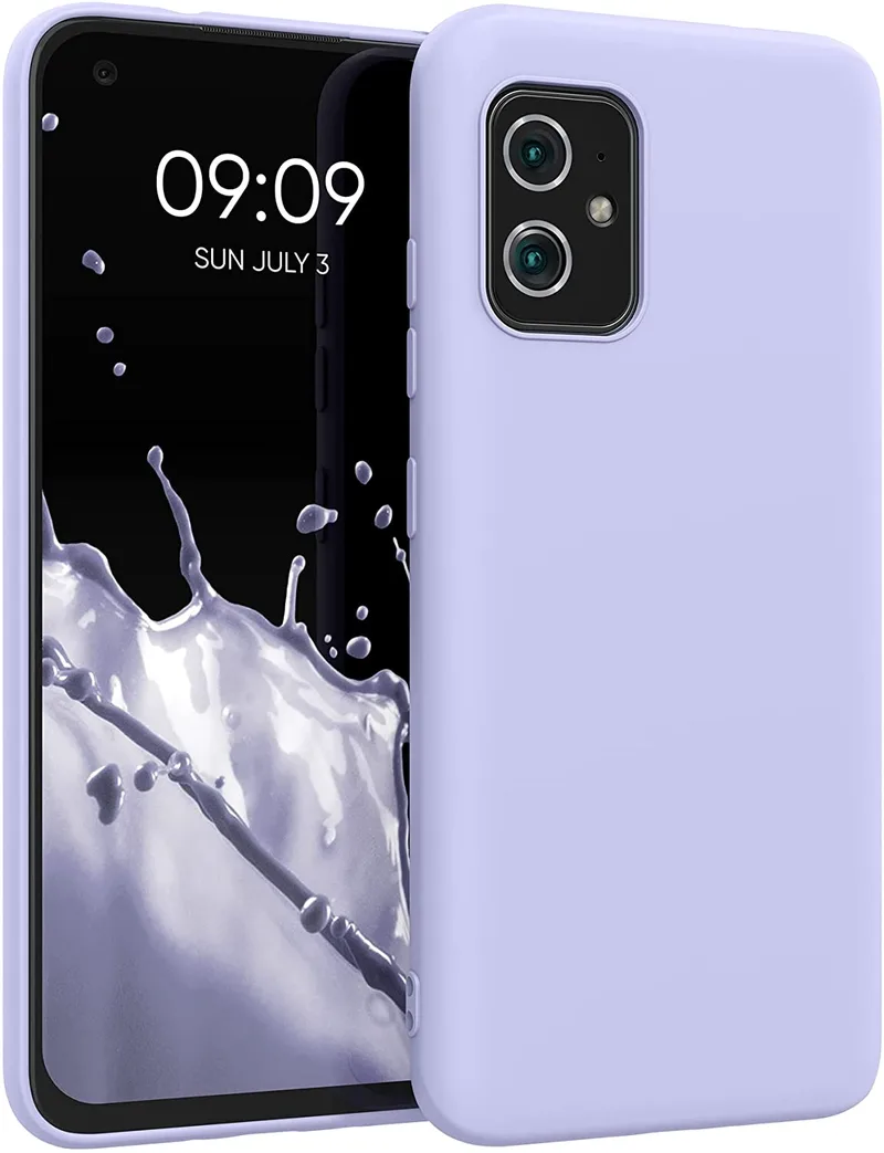 KWmobile Θήκη Σιλικόνης Asus Zenfone 8 - Light Lavender (55257.139)