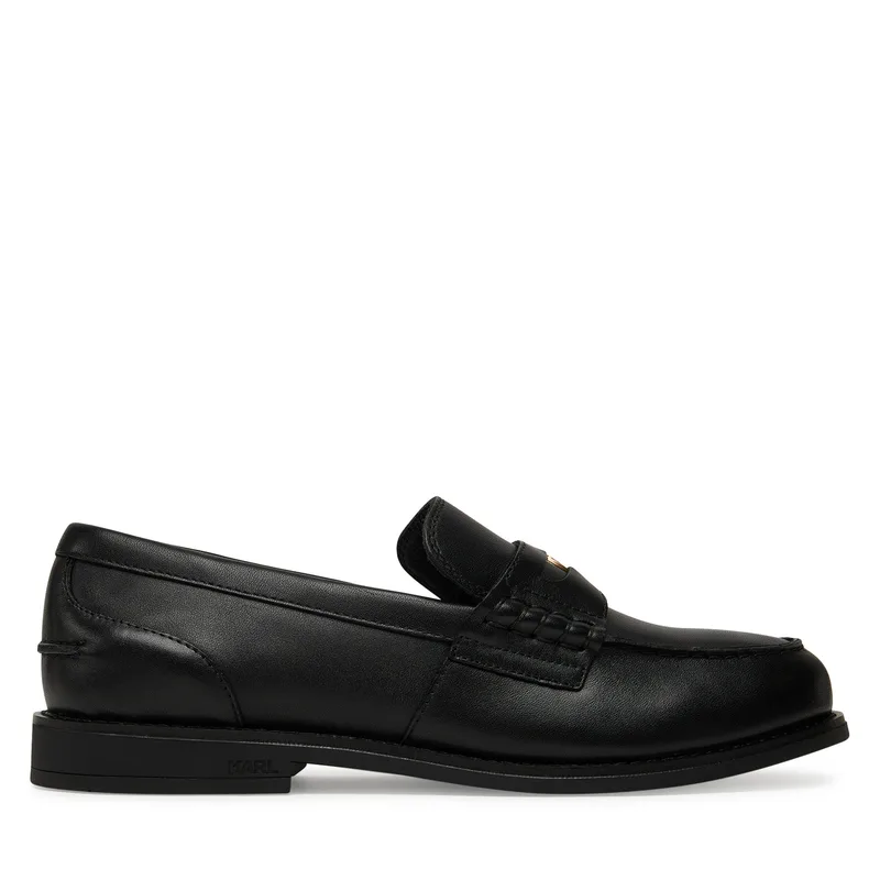 Μοκασίνια KARL LAGERFELD Mia KL42125 Μαύρο