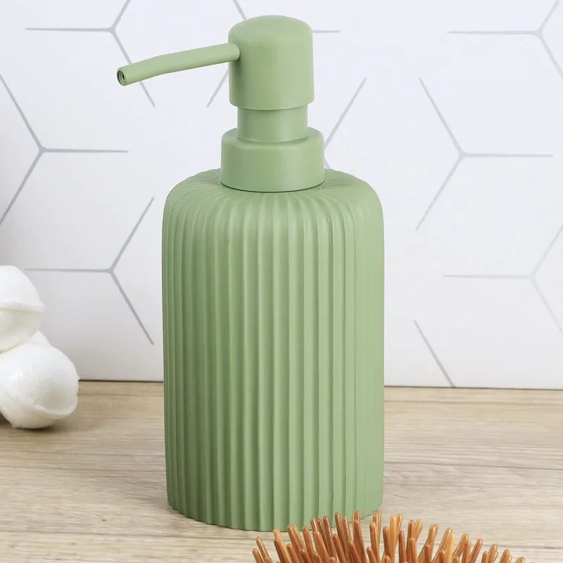 Dispenser Μπάνιου 230ml (Φ7x17) T-D 62103143 Khaki