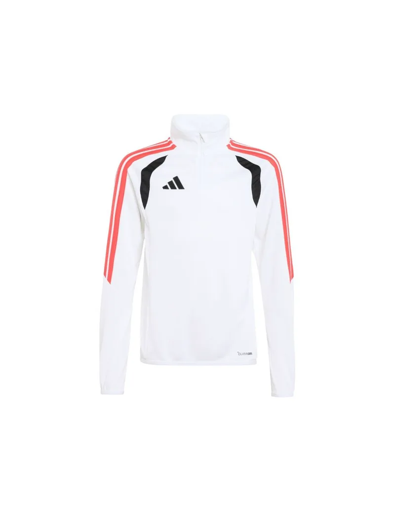 adidas Tiro 26 League Training Top Kids Sweatshirt White Black and Red KR0370