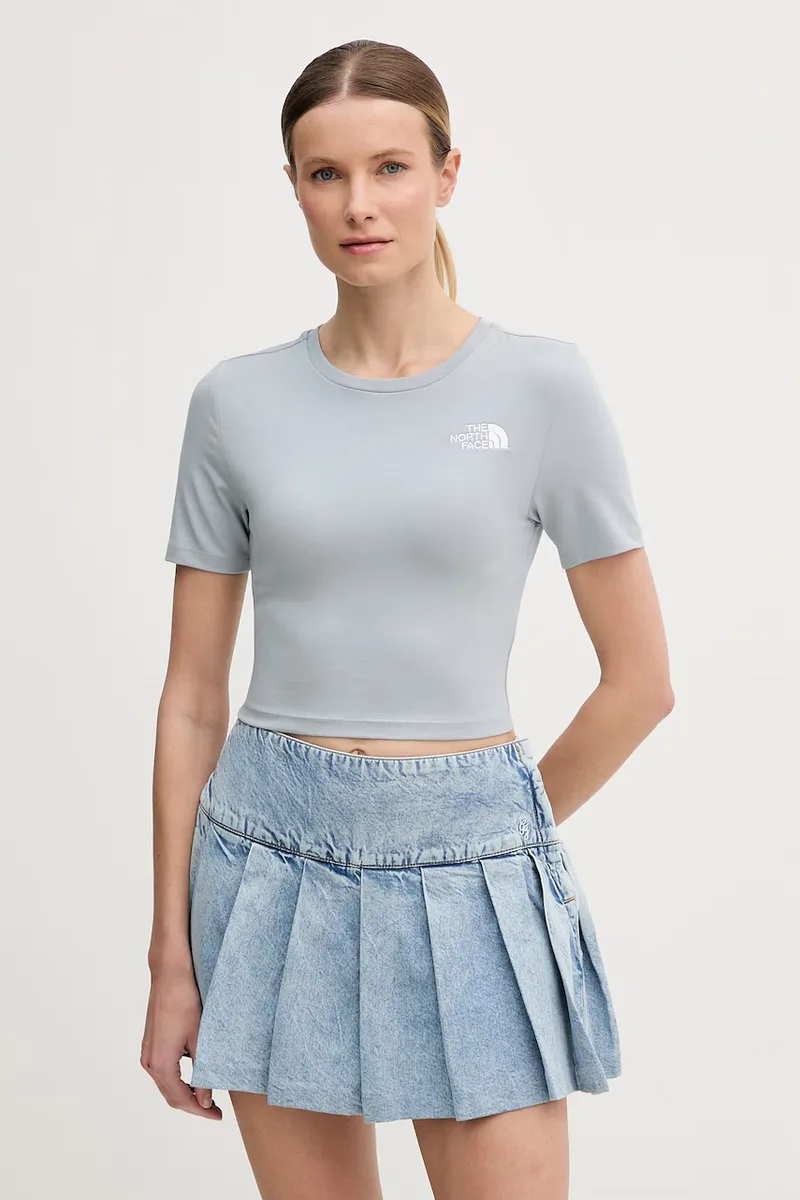 The North Face T-shirt γυναικείο βαμβακερό με ελαστάνη