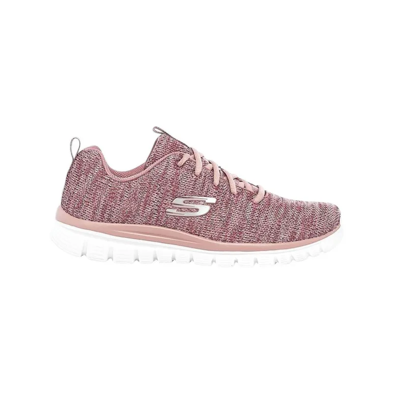Fitness Skechers Baskets Graceful-Twisted mauve