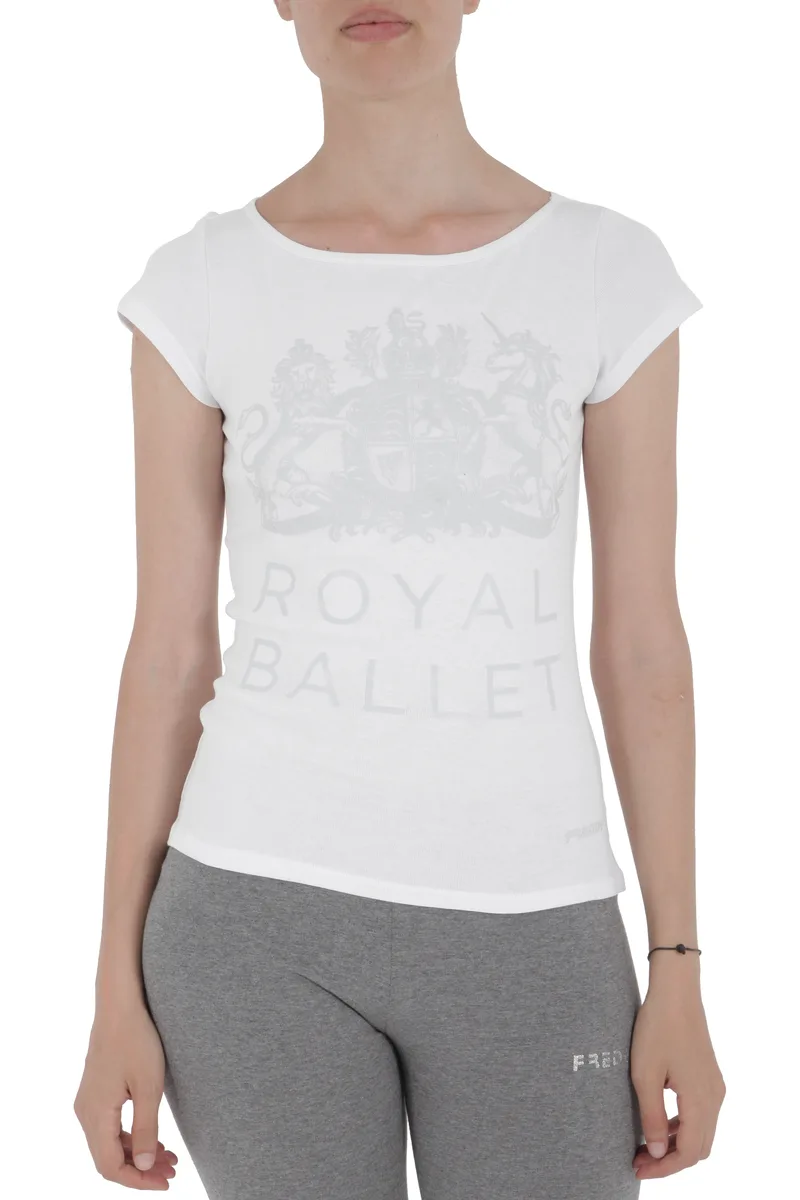 Μπλούζα Κοντομάνικη Freddy Ballet Graphic 31426-W0 Γυναικείο