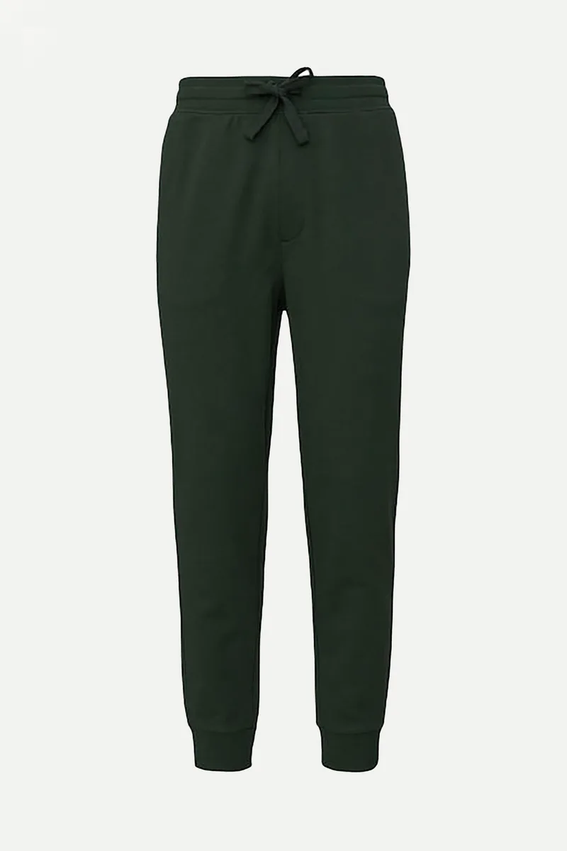 Hugo Boss ανδρικό βαμβακερό παντελόνι φόρμας μονόχρωμο με διακριτικό λογότυπο "Dayote232" - 50489617 Κυπαρισσί