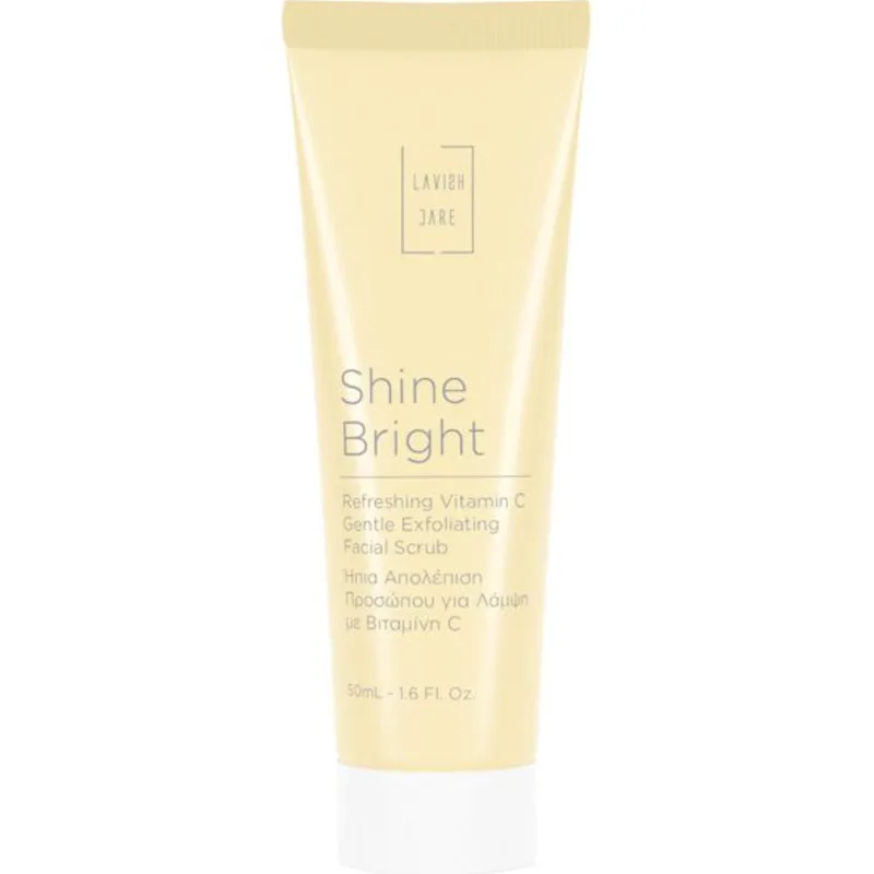 Lavish Care Shine Bright Refreshing Vitamin C Gentle Exfoliating Facial Scrub 50ml,Ήπια Απολέπιση Προσώπου για Λάμψη με Βιταμίνη C