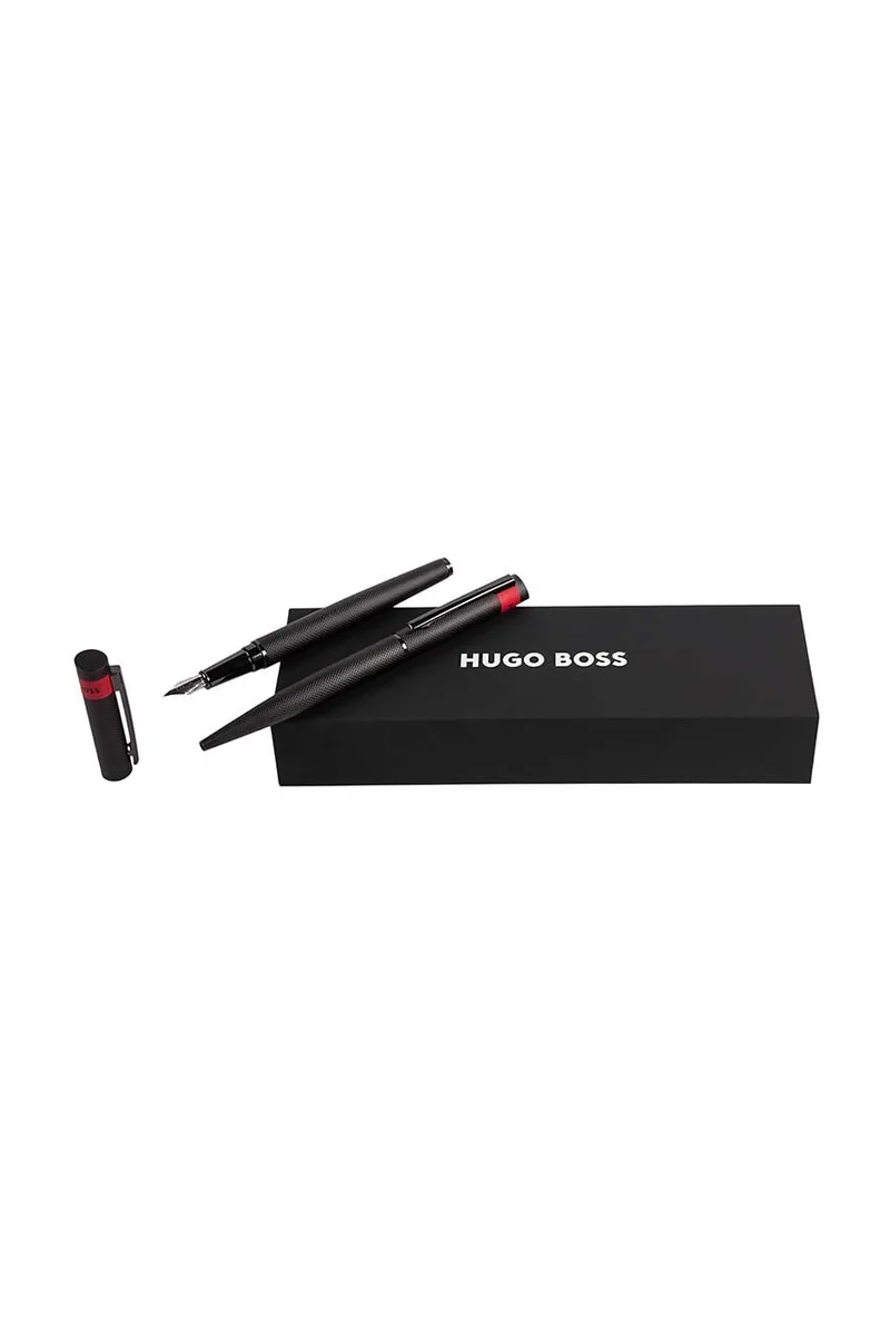 Σετ στυλό και πένα Hugo Boss Set Loop Diamond