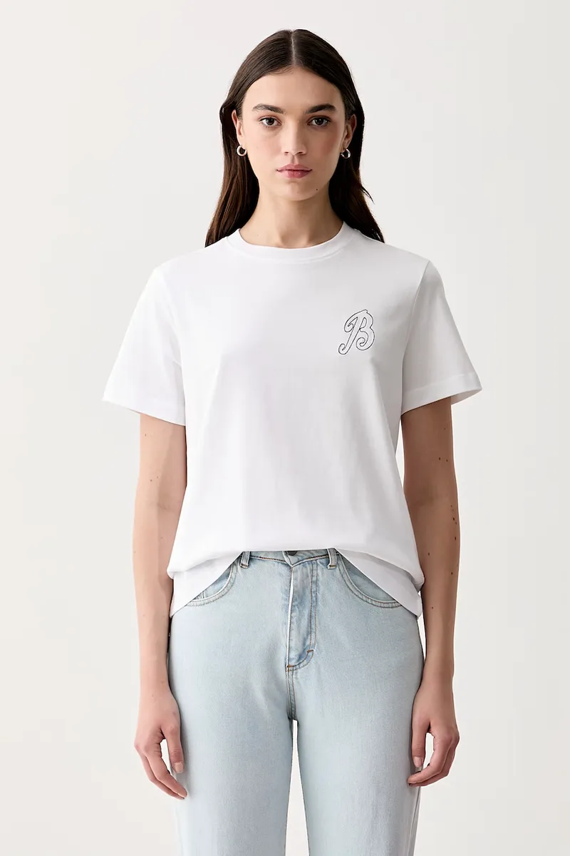 Barbour t-shirt γυναικείο βαμβακερό με ελαστάν Rosalie
