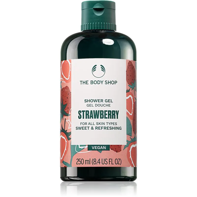 The Body Shop Strawberry Shower Gel δροσιστικό τζελ ντους 250 ml