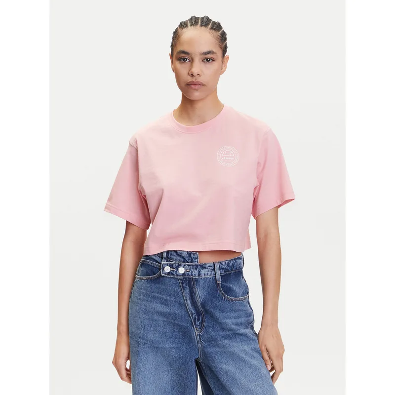 Ellesse T-Shirt Marcialla SGZ21801 Ροζ Loose Fit