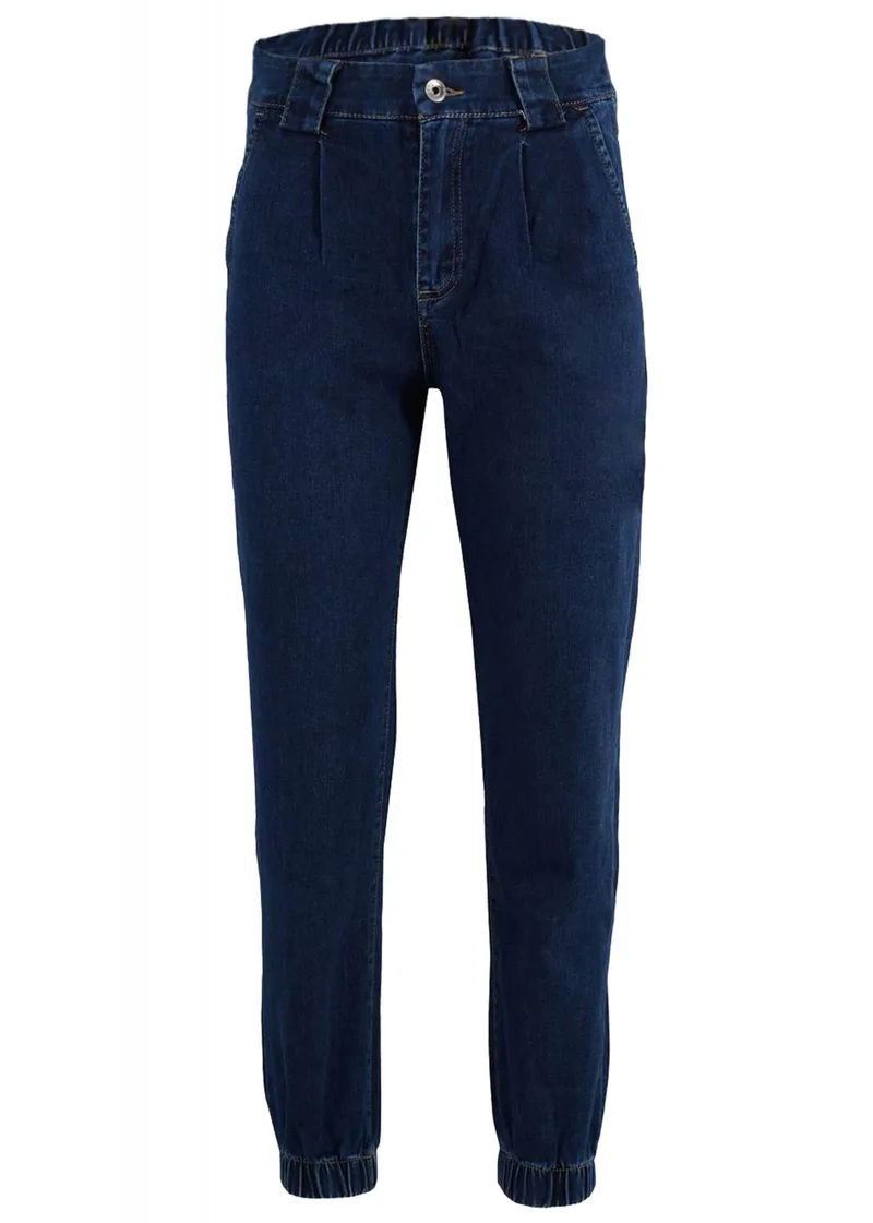 Παντελόνι jeans σε γραμμή pegged ελαστικό. JEAN