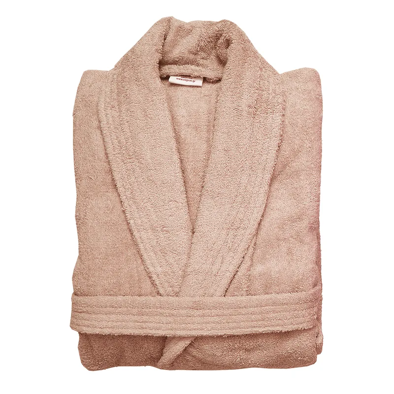 Μπουρνούζι Viopros Classic Bathrobes Μπεζ SMALL SMALL