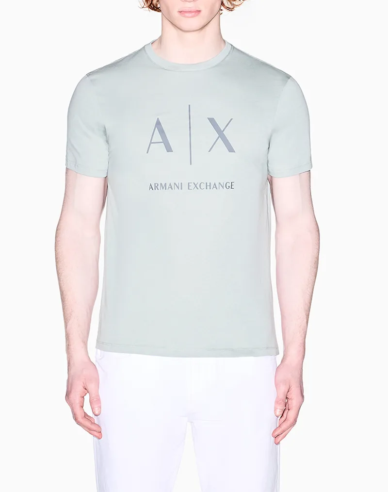 ARMANI EXCHANGE T-SHIRT XM002683AF10356-U7210 Aqua