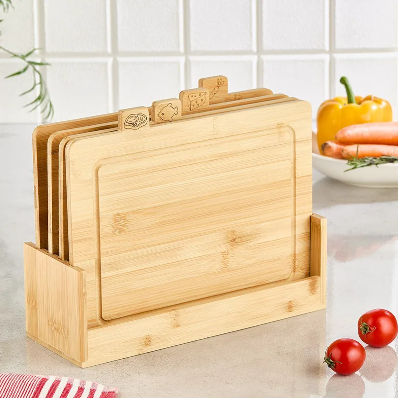 Ξύλινη Επιφάνεια Κοπής Bamboo Bambu - Wooden 337Glz1187 (29x24)