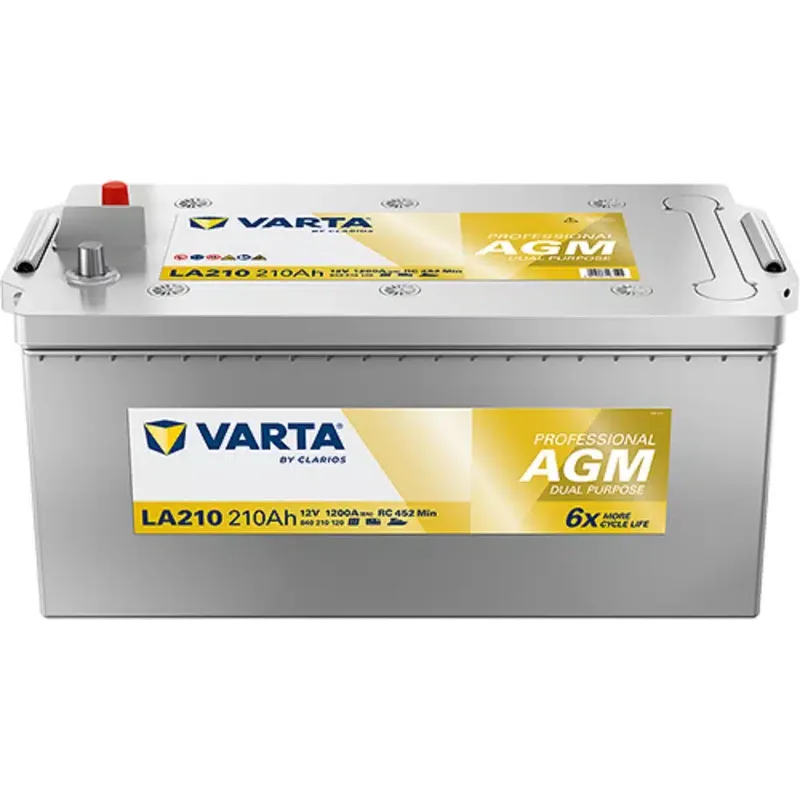 Μπαταρία Σκαφών & Leisure VARTA Professional AGM LA210 12V 210Ah 1200A (EN)