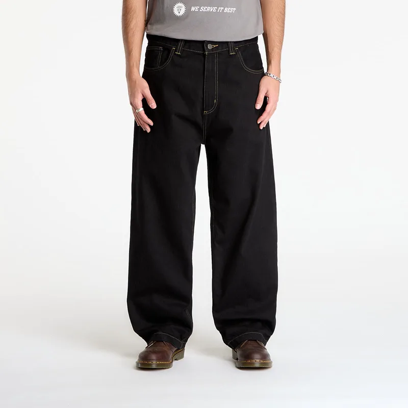 Παντελόνια Carhartt WIP Brandon Pant Black Rinsed XL