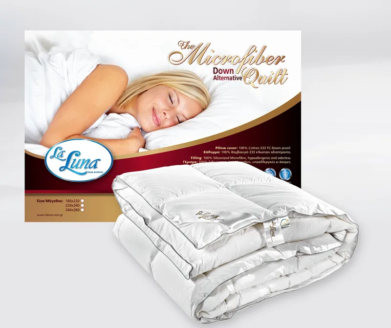 Πάπλωμα Υπέρδιπλο La Luna Microfiber 220x240