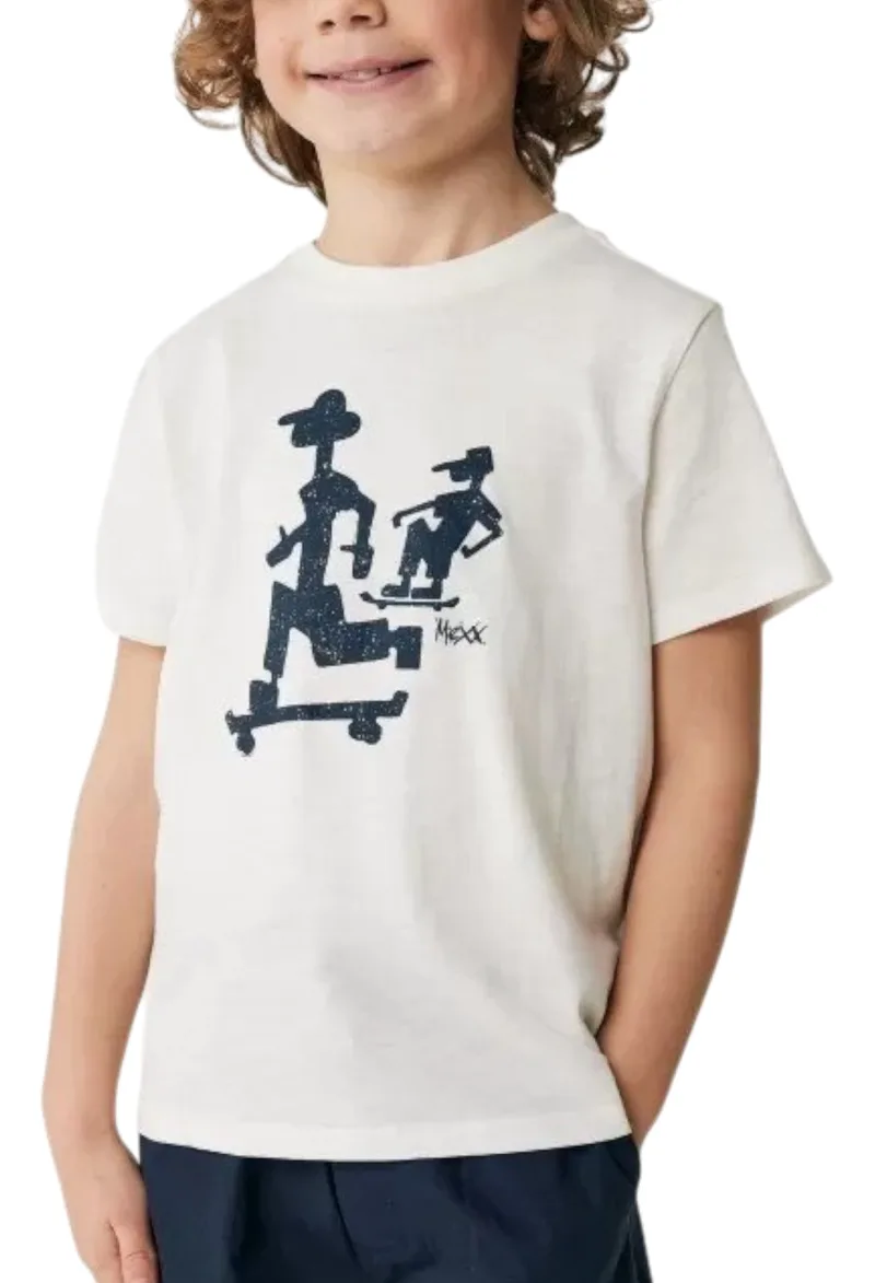 Μπλούζα Κοντομάνικη Mexx With Artwork MF007803841B-Off White Αγόρι