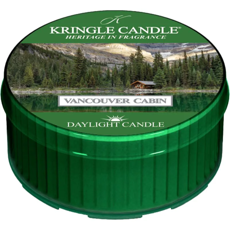 Kringle Candle Vancouver Cabin Daylight αρωματικό κερί 42 γρ