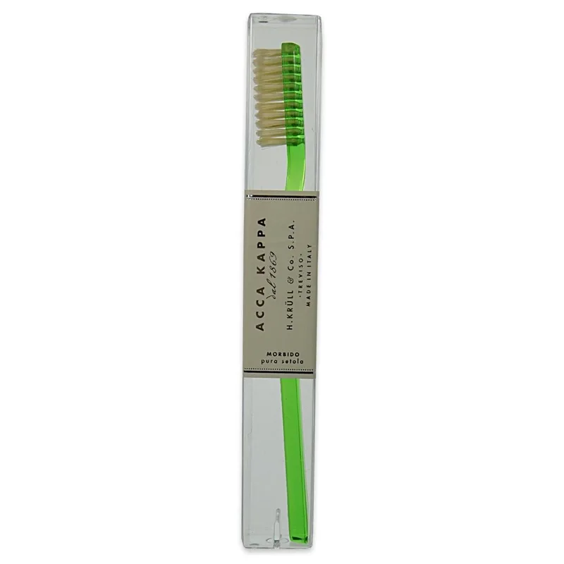 Acca kappa soft pure bristle toothbrush