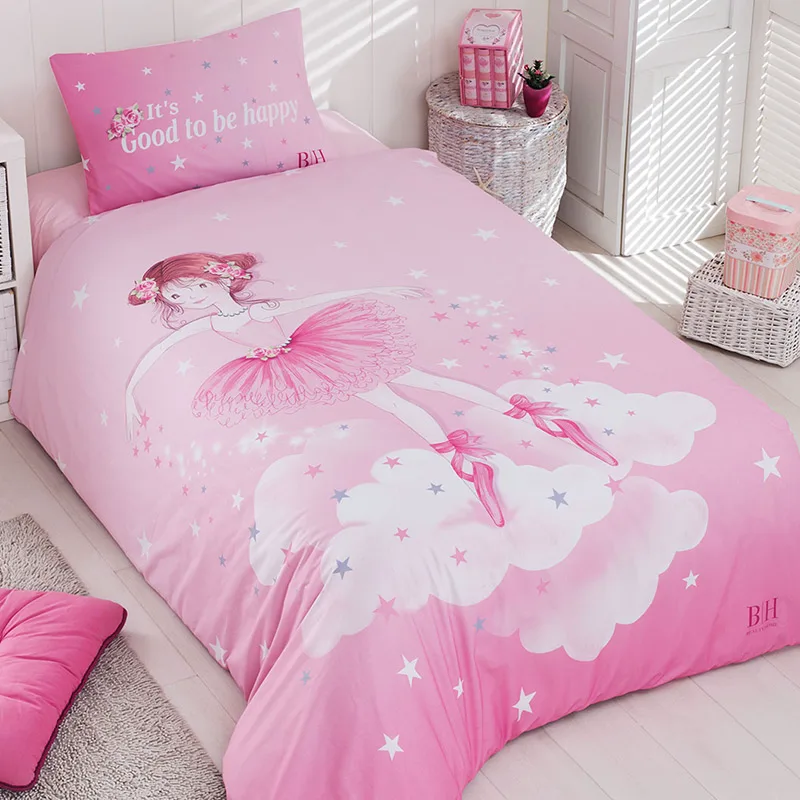 Παπλωματοθήκη Μονή Σετ 160x240 Beauty Home 6163 Ballet 160x240
