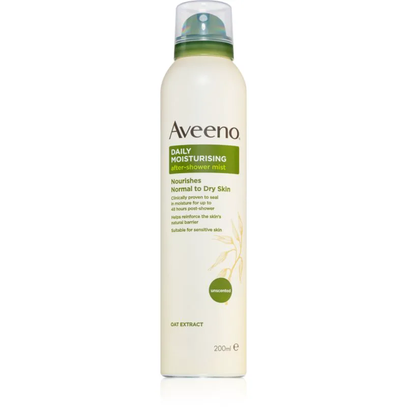 Aveeno Daily Moisturising After Shower Mist ενυδατική ομίχλη για το σώμα 200 ml