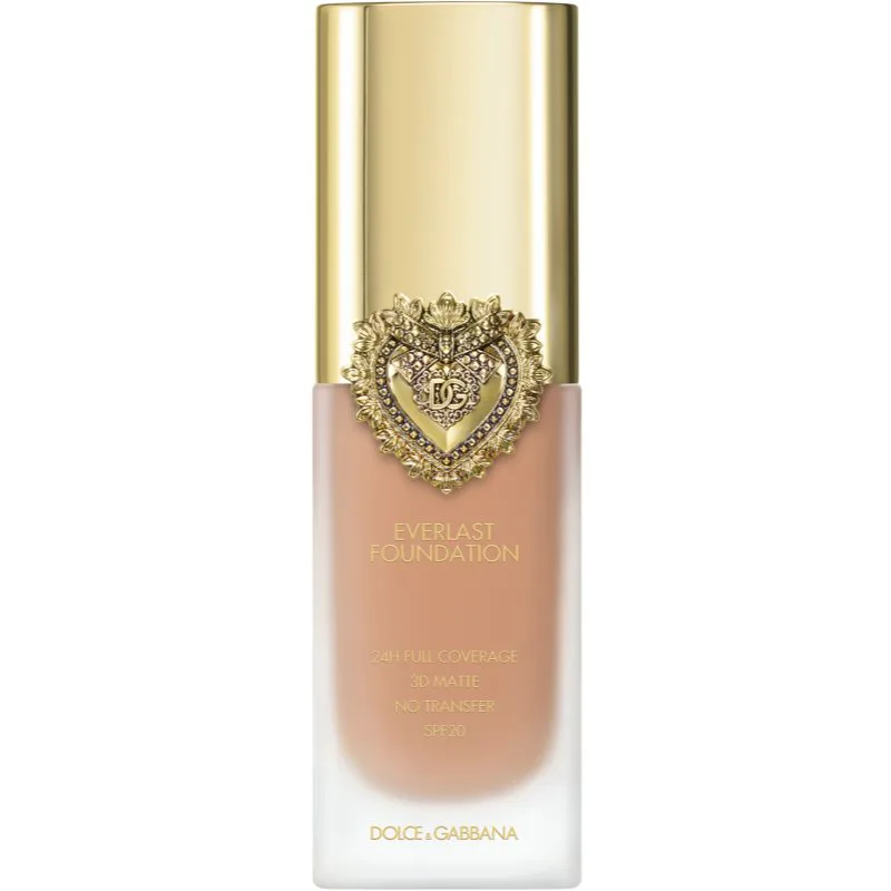 Dolce&Gabbana Flawless Everlast Foundation εντατικά καλυπτικό μακιγιάζ μακράς διαρκείας SPF 20 απόχρωση 17W MEDIUM 27 ml