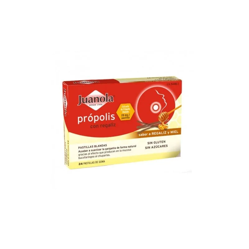 Juanola propolis and licorice Soft Tabs 24 units