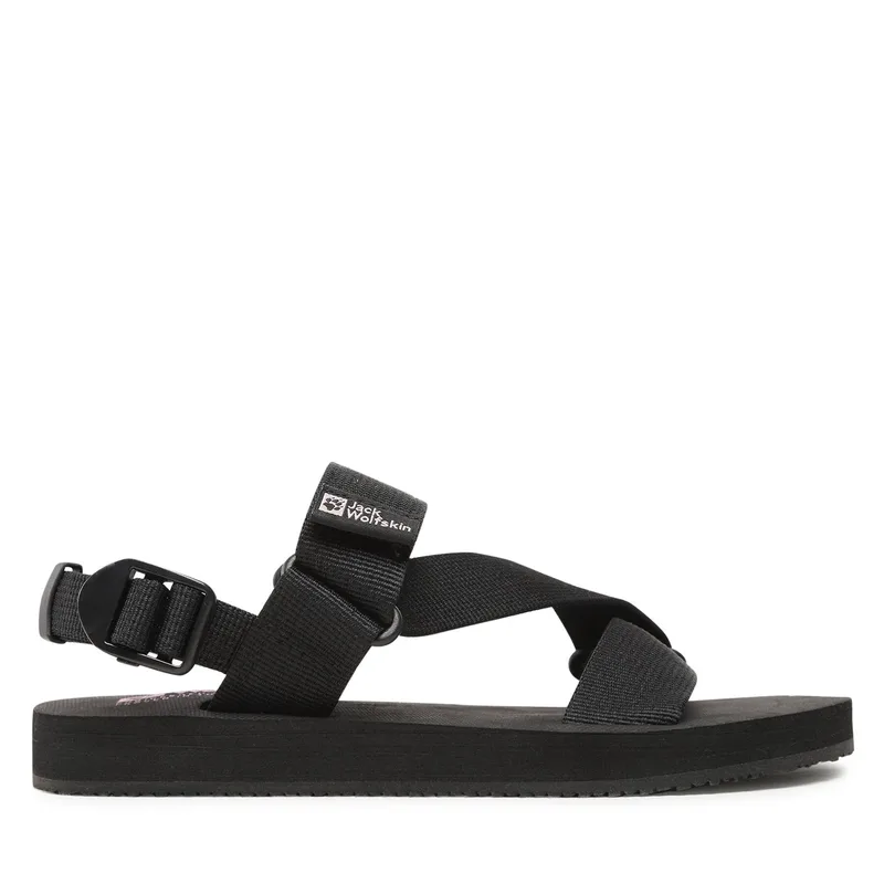 Σανδάλια Jack Wolfskin Urban Entdeckung Belt Sandal W 4056801 Μαύρο