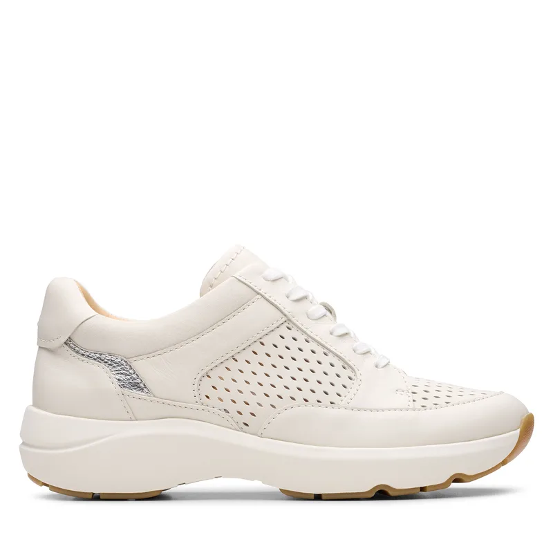 Αθλητικά Clarks Tivoli Walk 26181361 Λευκό