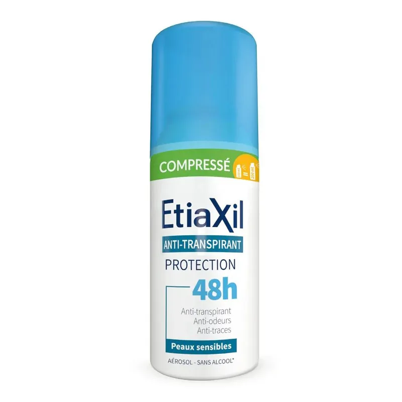 Etiaxil Compressed anti-perspirant deodorant 48h protection for sensitive skin 100ml