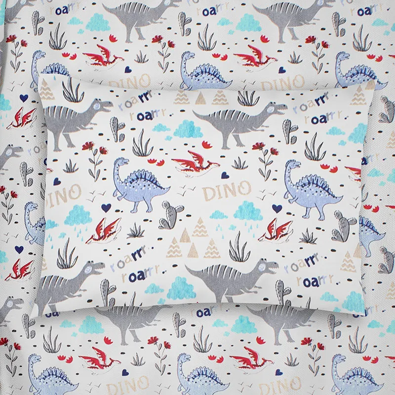 Μαξιλαροθήκη 50x70 Dimcol Dino 309 Blue 50x70