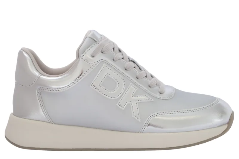 Sneaker DKNY Low Oaks Logo K2421042-SILVER Γυναικείο