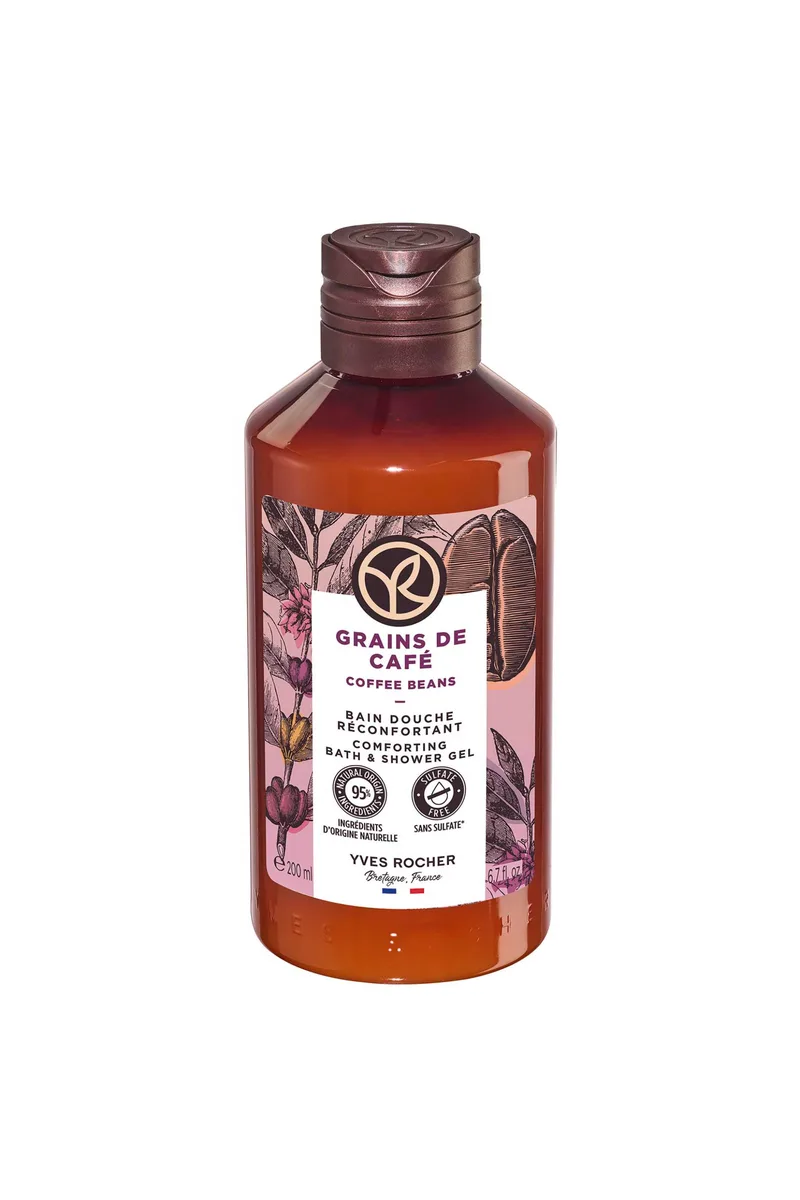 Yves Rocher Coffee Beans Comforting Shower Gel - 99231