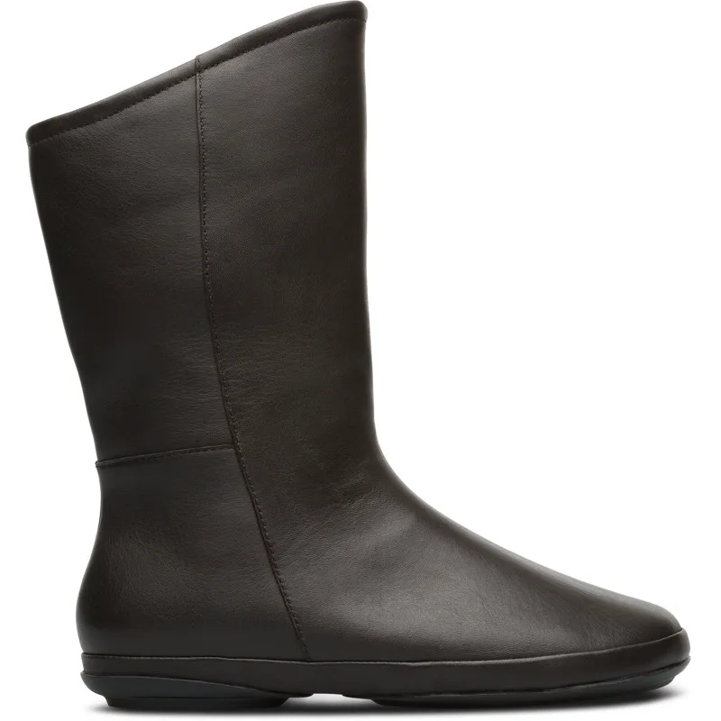 CAMPER Right - Μπότες Για Γυναικεία - Καφέ, Μέγεθος 35, Smooth leather
