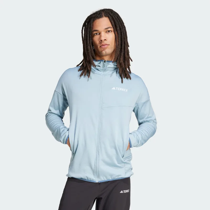 adidas Terrex M Xperior Climawarm Light Fleece Hooded (9000274882_65885)