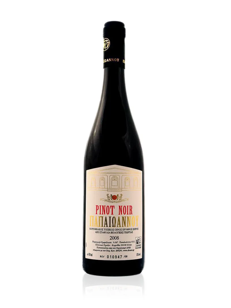 Pinot Noir "Κτήμα Παπαϊωάννου" Επιτραπέζιος Ερυθρός Ξηρός Οίνος 750ml>