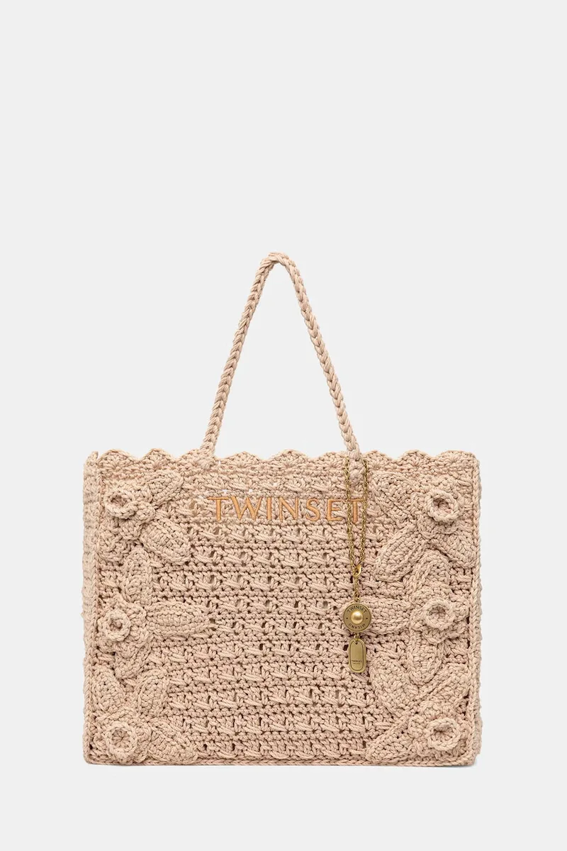 Twinset shopper γυναικεία πλεγμένη