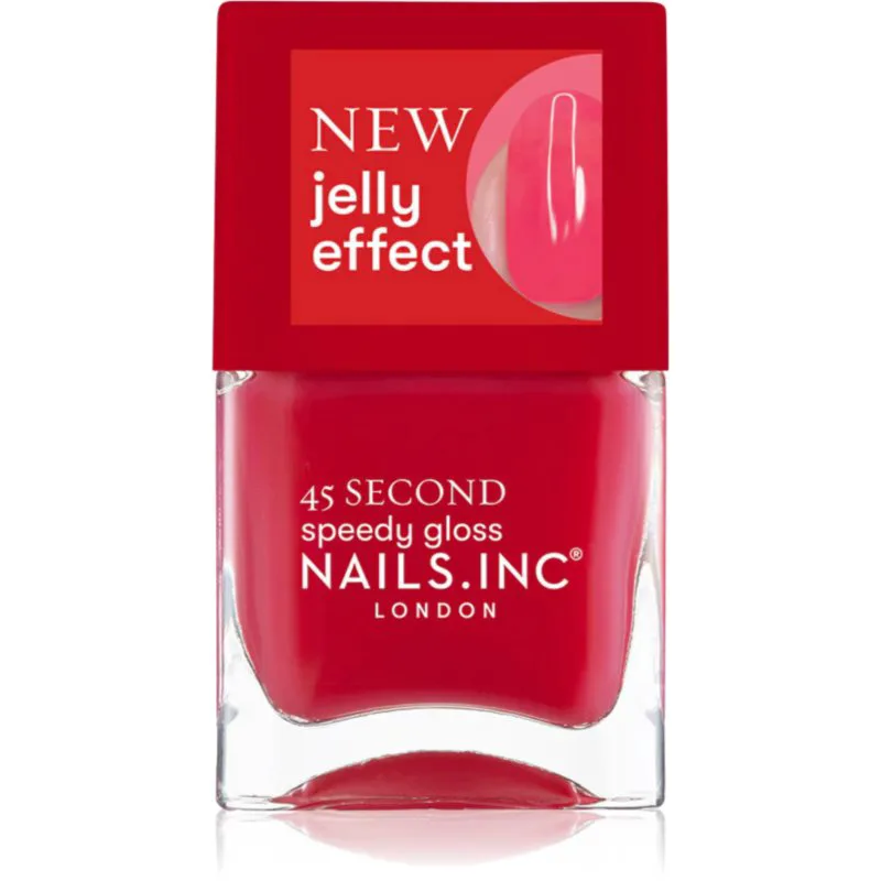 Nails Inc. 45 Second Speedy Gloss βερνίκι νυχιών με γρήγορο στέγνωμα απόχρωση Aria 14 ml