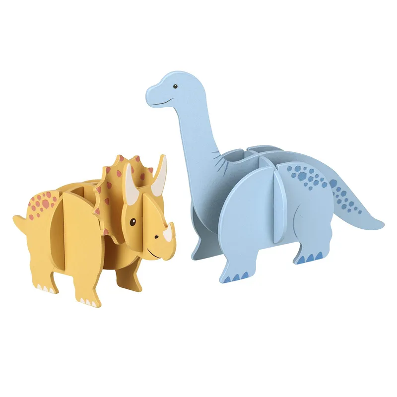 Σετ 2 3D Παζλ Dinosaurs Πορτοκαλί Tree Toys (FSC®)