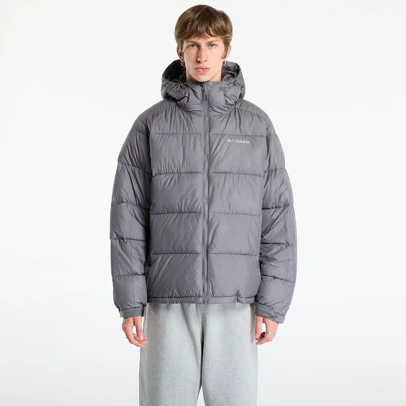Φουσκωτό μπουφάν Columbia Pike Lake™ II Hooded Jacket City Grey XL