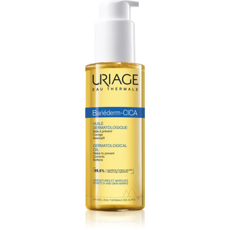 Uriage Bariéderm Cica Dermatological Oil θρεπτικό λάδι σώματος για ραγάδες 100 ml