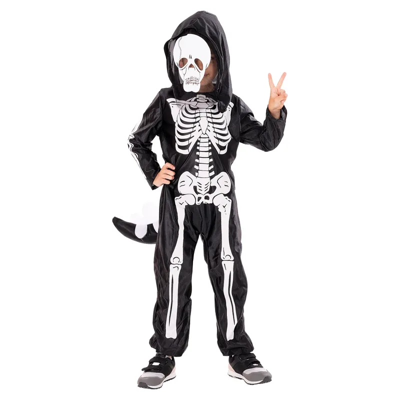 Αποκριάτικη Στολή Dino Skeleton Νο. 06
