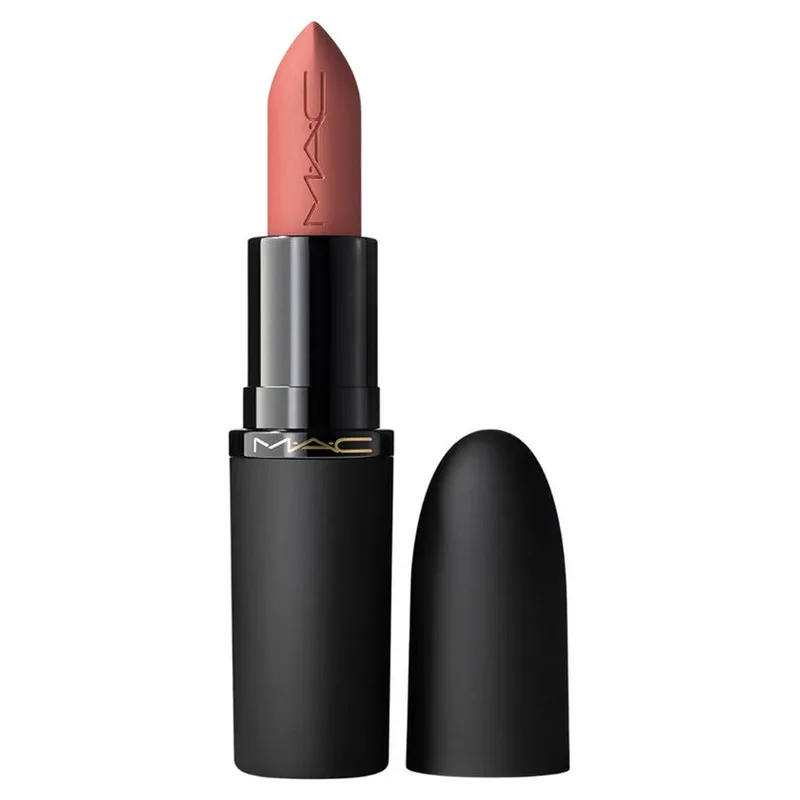 Mac cosmetics Powder Kiss Hazy Matte Lipstick Teddy 2.0