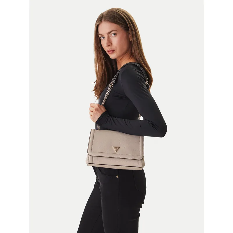 Τσάντα Guess Noelle II HWZG96 72210 Μπεζ