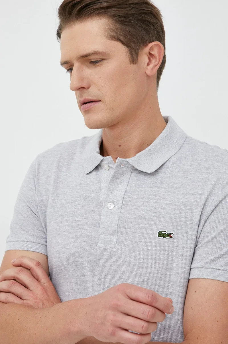 Βαμβακερό μπλουζάκι πόλο Lacoste