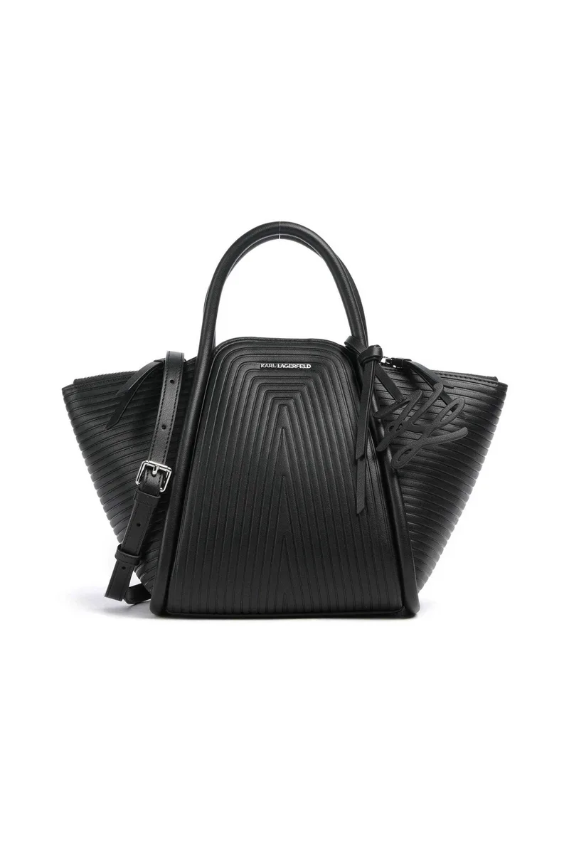 Karl Lagerfeld γυναικεία τσάντα tote "Wellen Small" - B1W30044 Μαύρο
