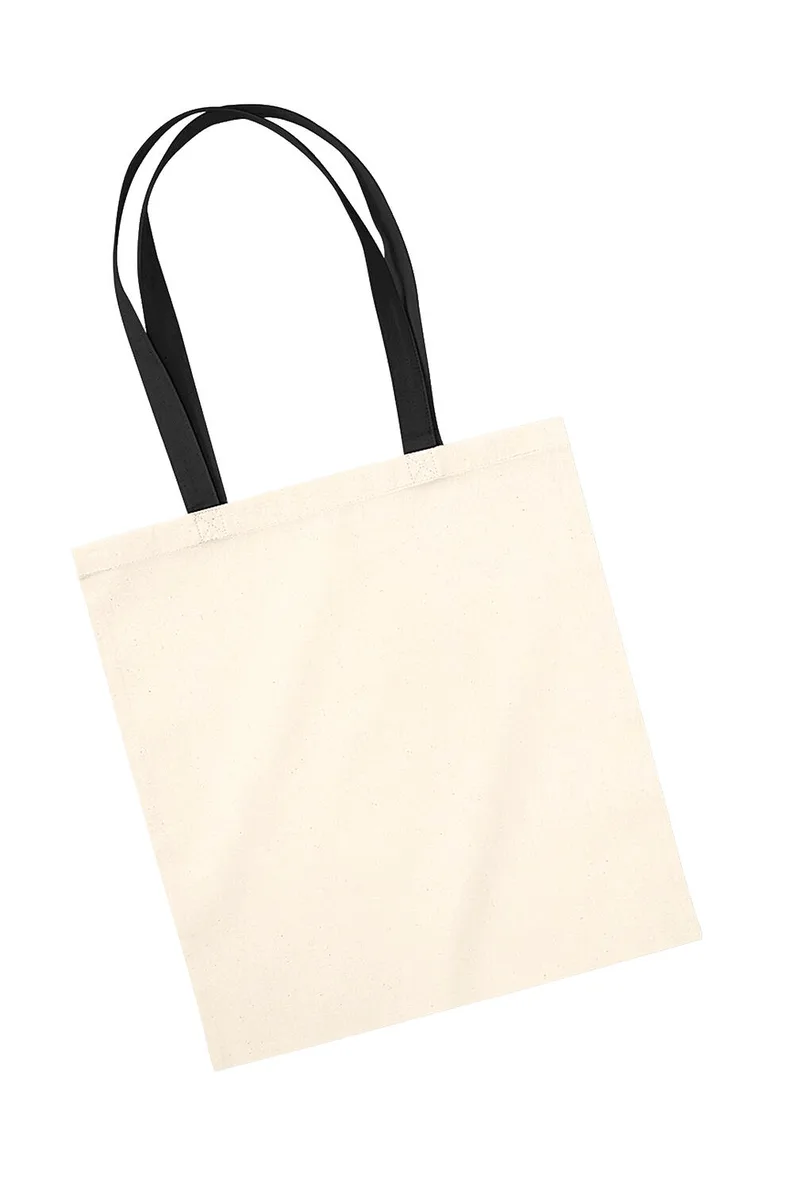 Organic Tote Τσάντα EarthAware™ Westford Mill W801C Natural/Black