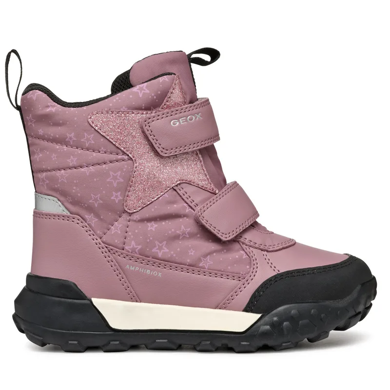 Μπότες Χιονιού Geox J Trekkyup Girl B Ab J46M7C 0MNBC C8006 D Ροζ