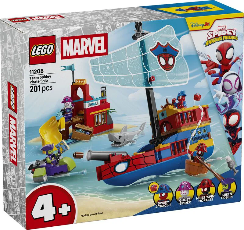 LEGO® Spidey: Team Spidey Pirate Ship (11208)