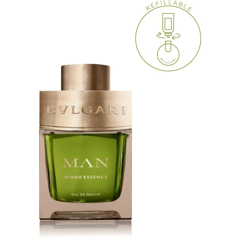 BVLGARI Bvlgari Man Wood Essence Eau de Parfum επαναπληρώσιμο για άντρες 60 ml